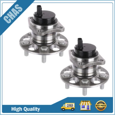 Par (2) cojinetes de cubo de rueda trasera para Scion xD 2008 2009 2010 2011 2012 2013 2014 Foto 1 de 4