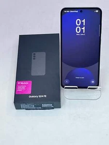 Samsung Galaxy S24 FE - SM S721U - Nero - 128 GB - (solo T-Mobile) - Foto 1 di 7