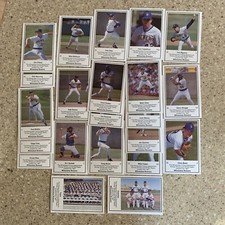 1987 Milwaukee Brewers - Kinney Shoes - Police Department Card Lot of 22
