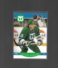 Kevin Dineen 1990-91 Pro-Set #102 Hartford Whalers