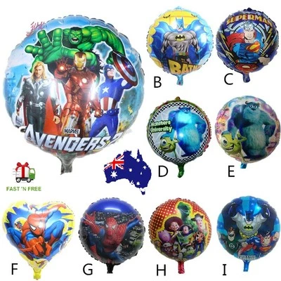 birthday party balloons children cartoon baby Kid balloon helium foil inflatable - image 1 of 2