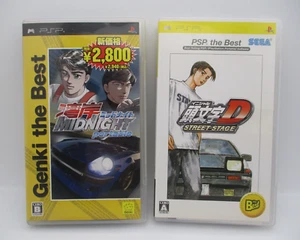 Initial D Street Stage & Wangan Midnight portable PSP the Best 2items Japan - Picture 1 of 12