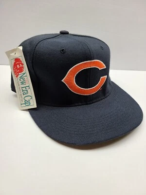 Vtg Chicago Bears Hat New Era Pro Model Cap NFL New With Tags Wool Blend 6-3/4 - Image 1 of 4