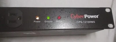 CyberPower Relocateable Power Tap 12 Outlet CPS-1215RM With Power & Reset Switch - Image 1 of 4