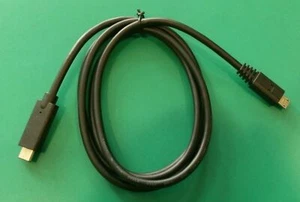 Cable Plug Micro USB 2.0 B (IN) / USB 3.1 C Plug (Out), 1,2M - Picture 1 of 1