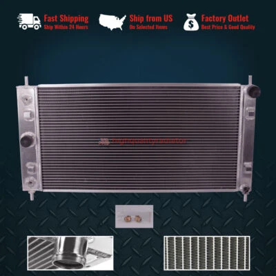 All Aluminum Radiator For Chevrolet Malibu/Pontiac G6/Saturn Aura 2004-2010 - Image 1 of 4