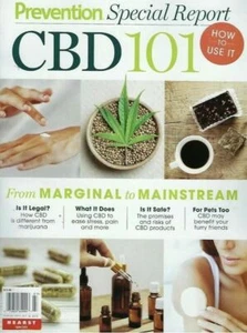 PREVENTION SPECIAL REPORT CBD 101 GUIDE MAGAZINE 2020 BRAND NEW MARIJUANA E241 - Picture 1 of 2