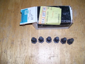 GM NEW Flywheel to Crankshaft Bolt 6 Pcs Manual Transmission 1955-1981 - Picture 1 of 3