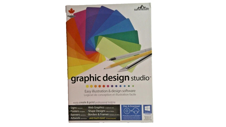 Summitsoft Graphic Design Studio for Windows Disc & Download G7 - Image 1 of 4