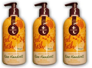 Tetesept/Feel Fresh-Aroma Seife "Vegan" 3x420ml/Handseife/Körperhygiene  - Bild 1 von 1