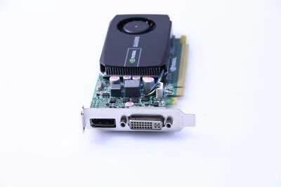 NVIDIA QUADRO 600 VIDEO GRAPHIC CARD 1GB PCI-E DUAL DISPLAY.TESTED. SKU218907 - Image 1 of 4