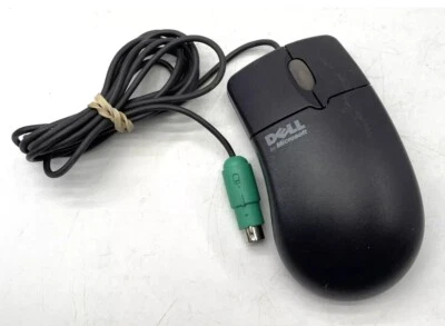 Vintage Dell IntelliMouse 2-Button Mechanical Ball Mouse Wired PS/2 Connector - Image 1 of 4