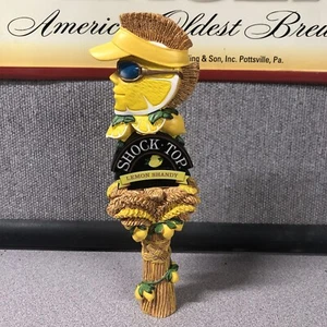 Shock Top Lemon Shandy Beer Mini 8" Tap Handle Double Sided - Picture 1 of 6