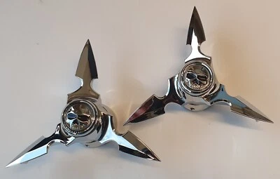 1237 - Tapa de eje Zombie hoja giratoria 07-up Softail Foto 1 de 4