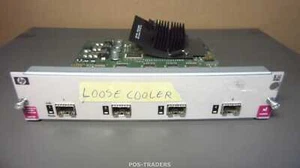 HP J4878B 4 port Mini-GBIC XL Switch Module LOOSE COOLER- FROM HP 5308XL J4819A  - Afbeelding 1 van 3