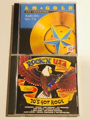 TIME LIFE AM GOLD POP TREASURES RADIO HITS ‘69-‘74 BRAND NEW CD +BONUS CD !! - Image 1 of 2
