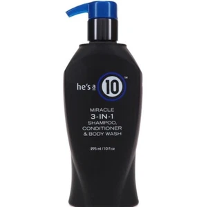 It's a 10 He's a 10 Miracle 3-in-1 Shampoo,Conditioner & Body Wash 10oz. Good P. - Picture 1 of 3