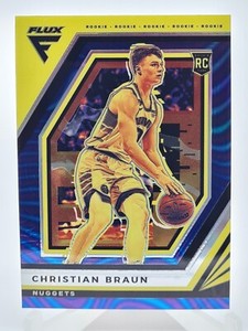 Christian Braun 2022-23 Panini Flux Moonlight Rookie #206 Denver Nuggets RC