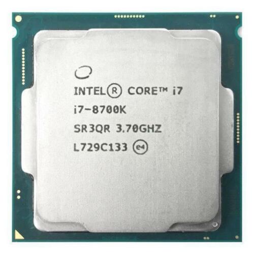 Intel Core i7-8700K Processor (3.7GHz, 6 Cores, Socket FCLGA1151