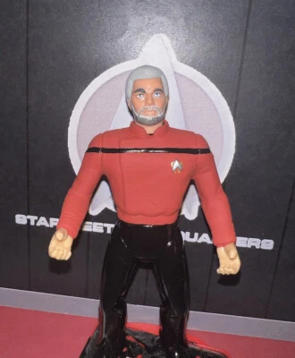STAR TREK💥Uniforme de almirante Riker 👽FIGURAS DE ACCIÓN PERSONALIZADAS TOS TNG VO Foto 1 de 4