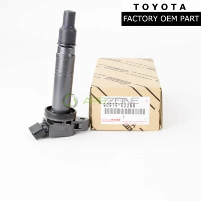 GENUINE TOYOTA TACOMA CAMRY SCION XB LEXUS IS F IGNITION COIL OEM 90919-02260 - Image 1 of 3