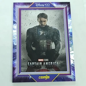 Captain America First Kakawow Cosmos Disney 100 All Star Movie Poster 053/288 - Picture 1 of 4