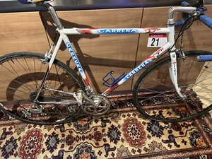 Original Fahrrad Carrera Pro Team Marco Artunghi signiert 1996 Pegoretti, TeamPantani - Bild 1 von 19