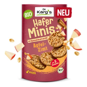 Dr. Kargs Bio Avoine Minis Pomme Cannelle Avec Agavendicksaft Vegan 85g - Bild 1 von 1