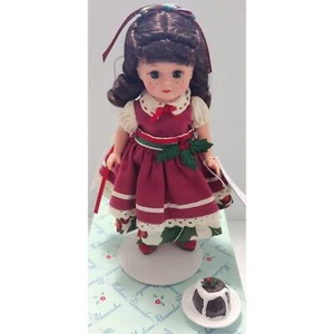 Madame Alexander 45510 Weihnachtspudding 8 Zoll Puppe Neu in OVP mit Ständer - Bild 1 von 10