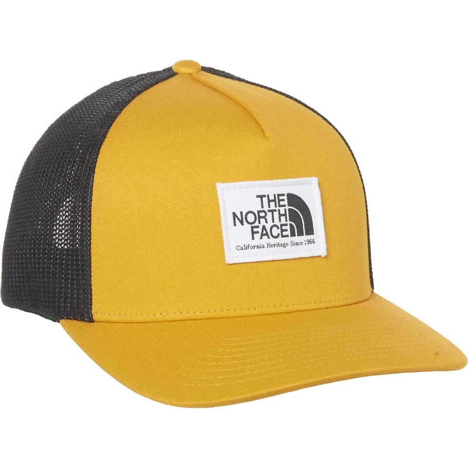*ÚLTIMO 1* Gorra de camionero ajustable talla única dorada North Face KEEP IT PARCHEADA Foto 1 de 1
