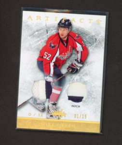2012-13 Artifacts Jerseys Patch Gold Spectrum #62 Mike Green 01/15