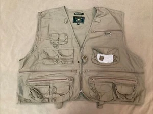 Crystal River Xxl Vest Vintage Hunting Fishing Beige - Picture 1 of 6