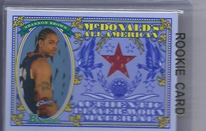 2006-2007 Bowman Baloncesto Shannon Marrón McDonalds Todos los Cavs Americanos Rojo Jsy RC - Imagen 1 de 2