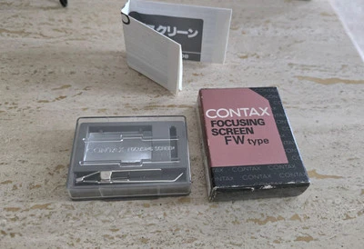  Contax FW-3 Focusing Screen Mat Type for ST RX RXII AX  - Image 1 of 4