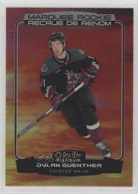 2022-23 O-Pee-Chee Platinum Marquee Rookies Sunset Dylan Guenther #298 Rookie RC - Image 1 of 2
