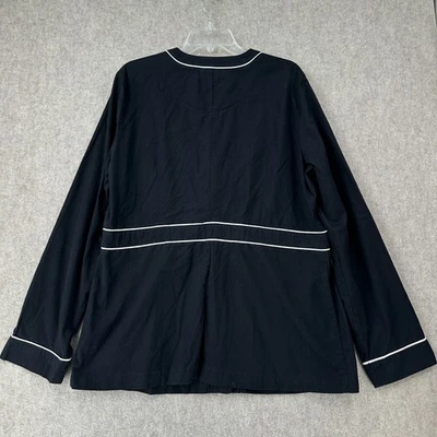 Koi женщин скраб Топ XL черный кнопка спереди куртка с длинным рукавом - Изображение 1 из 4