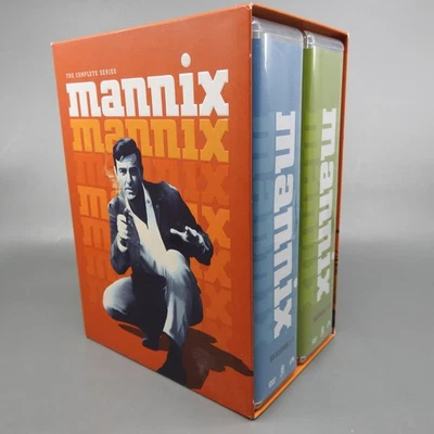 Mannix The Complete Series DVD Box Set Seasons 1–8 CBS Paramount 48 Discs - Image 1 of 4