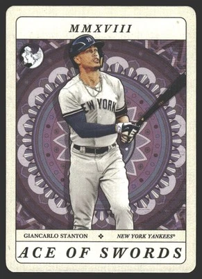 Giancarlo Stanton #TOD-10 2018 Topps Gypsy Queen Tarot of the Diamond - Image 1 of 2