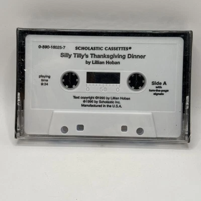 Scholastic Cassette Silly Tilly’s Thanksgiving Dinner Rare Vintage New - Image 1 of 3
