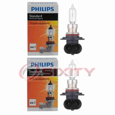 2 pc Philips High Beam Headlight Bulbs for Chevrolet Avalanche 1500 zi - Image 1 of 4