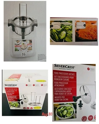 SILVERCREST® SFMC 4 B2 Food Processor Aufsatz Monsieur Cuisine Raspel NEU B Ware