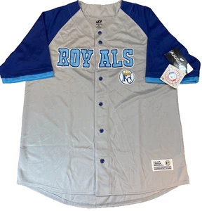 Kansas City Royals Dynasty Series Blue XL MLB Baseball Jersey NEW W/TAGS - Picture 1 of 10