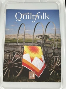 Quiltfolk Magazine Issue 24 South Dakota Folk Art Design Quilts Quilters - Imagen 1 de 3