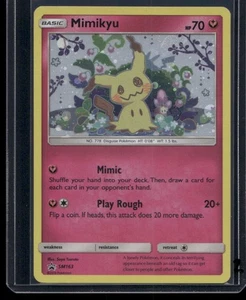 Mimikyu Holo SM163 - 2019 Black Star Promo Pokemon Card NM2 - Picture 1 of 2