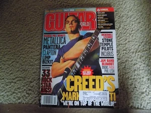 Guitar World Magazine April 2001 Mark Tremonti Cover w/ Poster EX Condition! - Picture 1 of 1