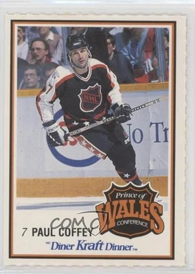 1989-90 Kraft Dinner Food Issue Paul Coffey #54 HOF - Image 1 of 2
