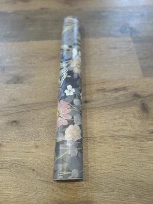 Papel de contato floral autoadesivo *Leia a descrição Armários de cozinha - Imagem 1 de 4