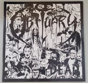 Obituary Dead Black Vinyl LP Record new Listenable - Picture 1 of 2