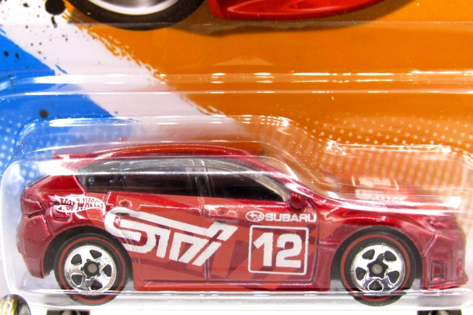 HOT WHEELS 2012 НОВЫЕ МОДЕЛИ СЕРИЯ SUBARU WRX STI WALMART REDLINE ЭКСКЛЮЗИВ - Изображение 1 из 3