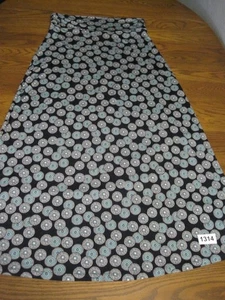 Gilli Delina Women's XL Long Maxi Pull On Skirt Multicolor Paisley Polka Dots - Picture 1 of 14